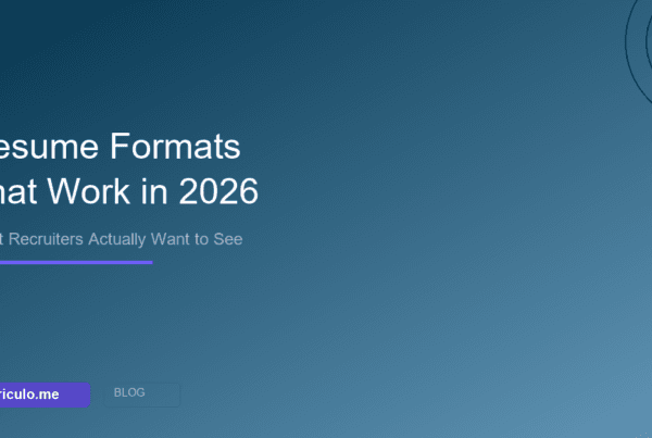 Resume formats that work in 2026 - chronological functional and hybrid compared