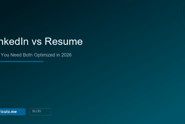 LinkedIn profile vs resume - why you need both optimized in 2026
